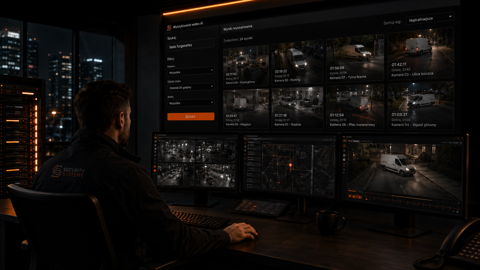 Podgląd i analiza obrazu w systemie monitoringu CCTV Hikvision