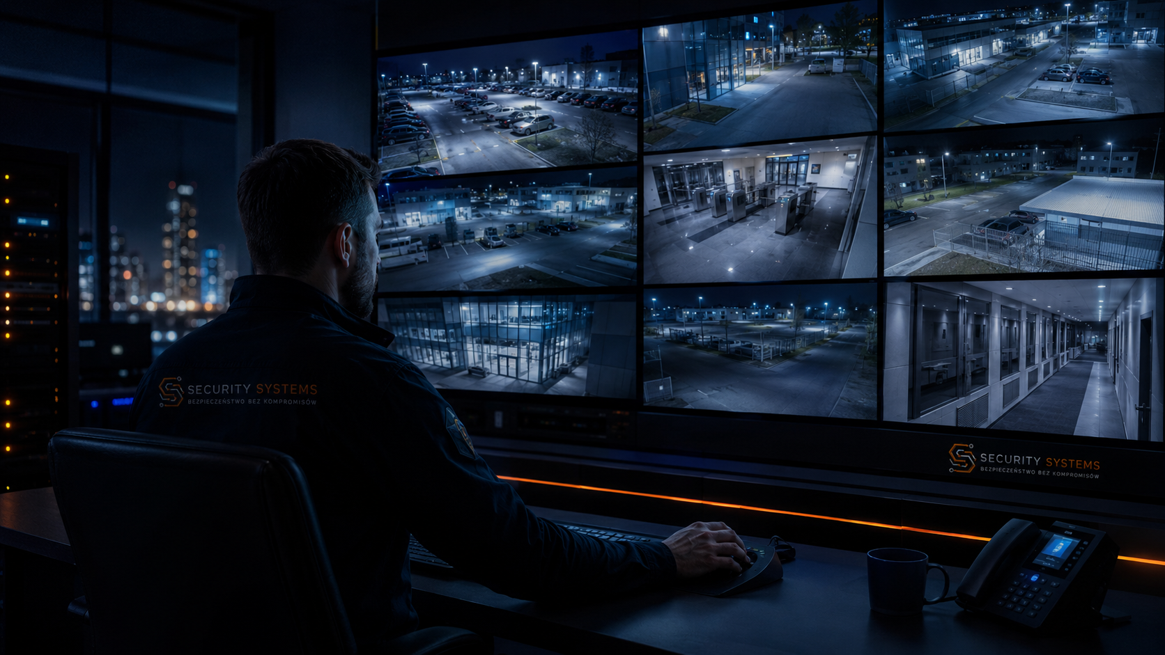 Monitoring CCTV Hikvision — profesjonalna ochrona obiektu Security Systems