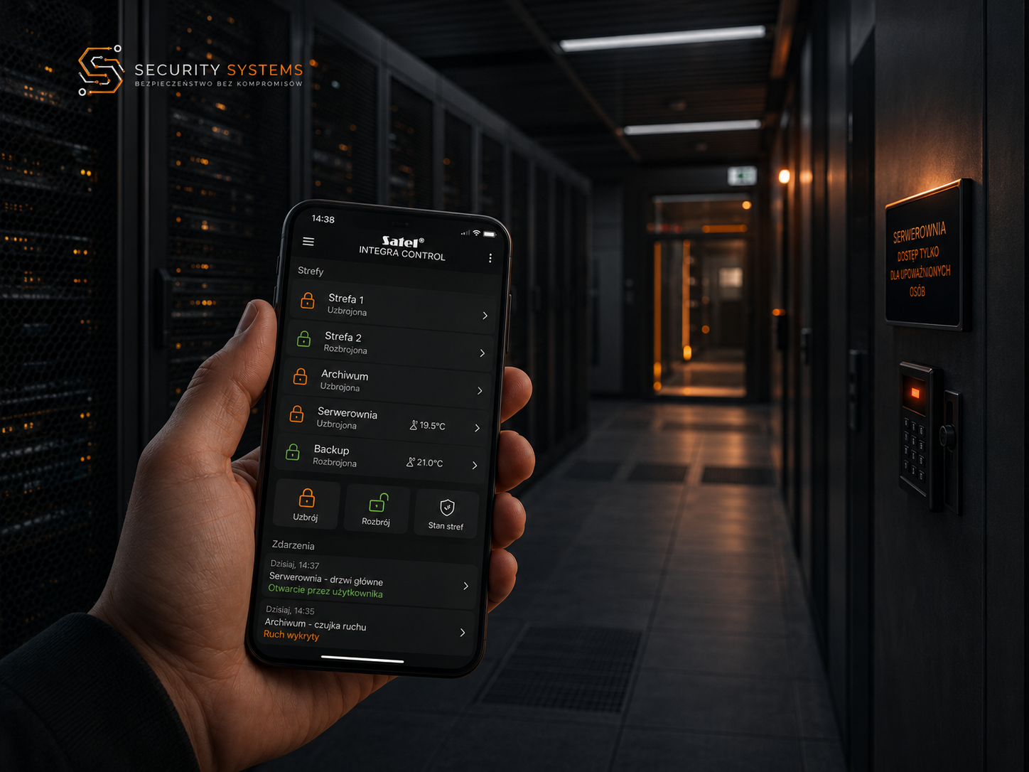 Integracja systemu alarmowego Satel z kamerami CCTV w jednej aplikacji