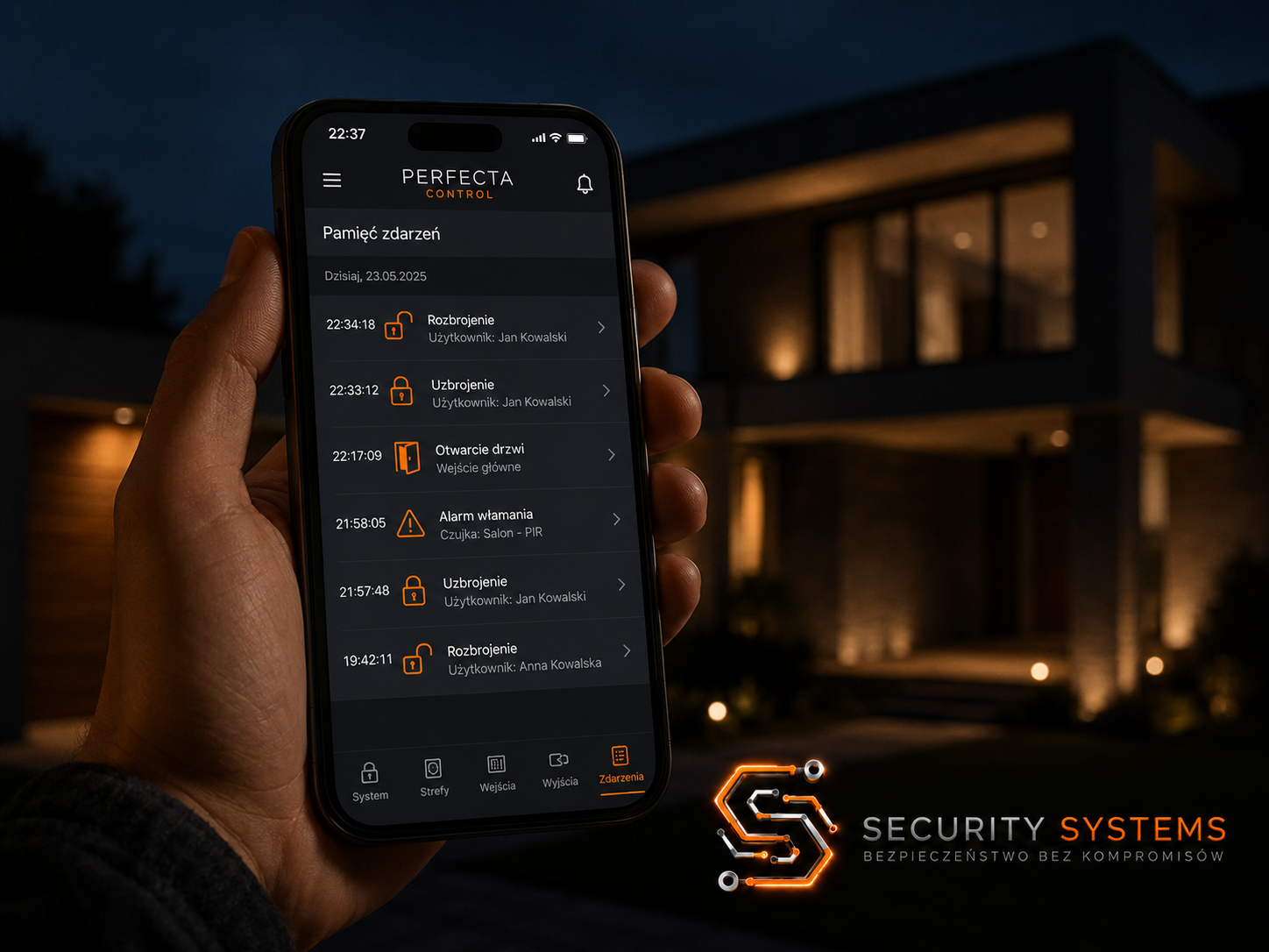 Satel Perfecta — centrala alarmowa do domu, mieszkania i małej firmy Security Systems