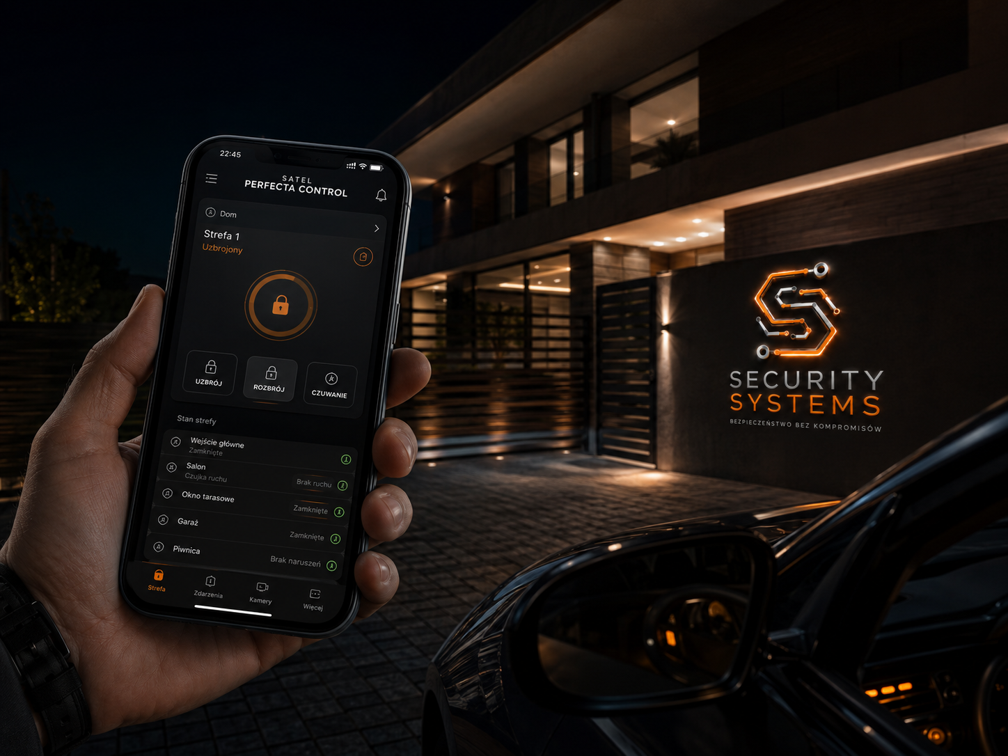 Satel Integra — rozbudowany system alarmowy do firm i magazynów Security Systems