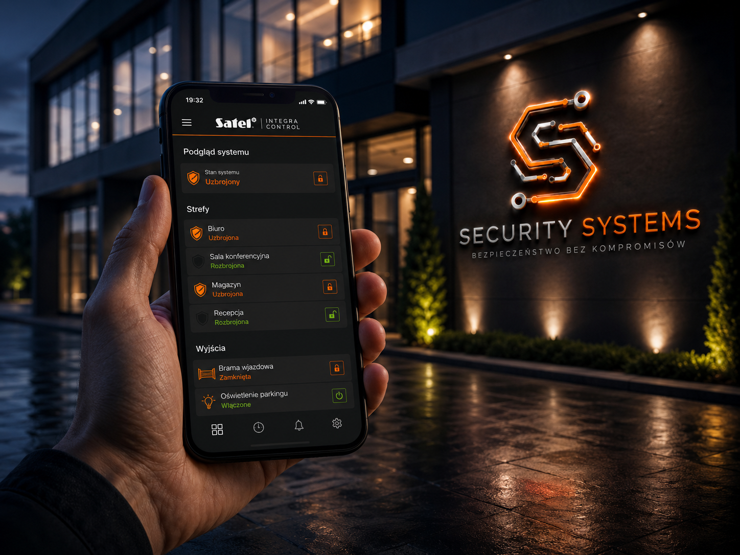 Okablowanie systemu alarmowego Satel — system przewodowy i bezprzewodowy