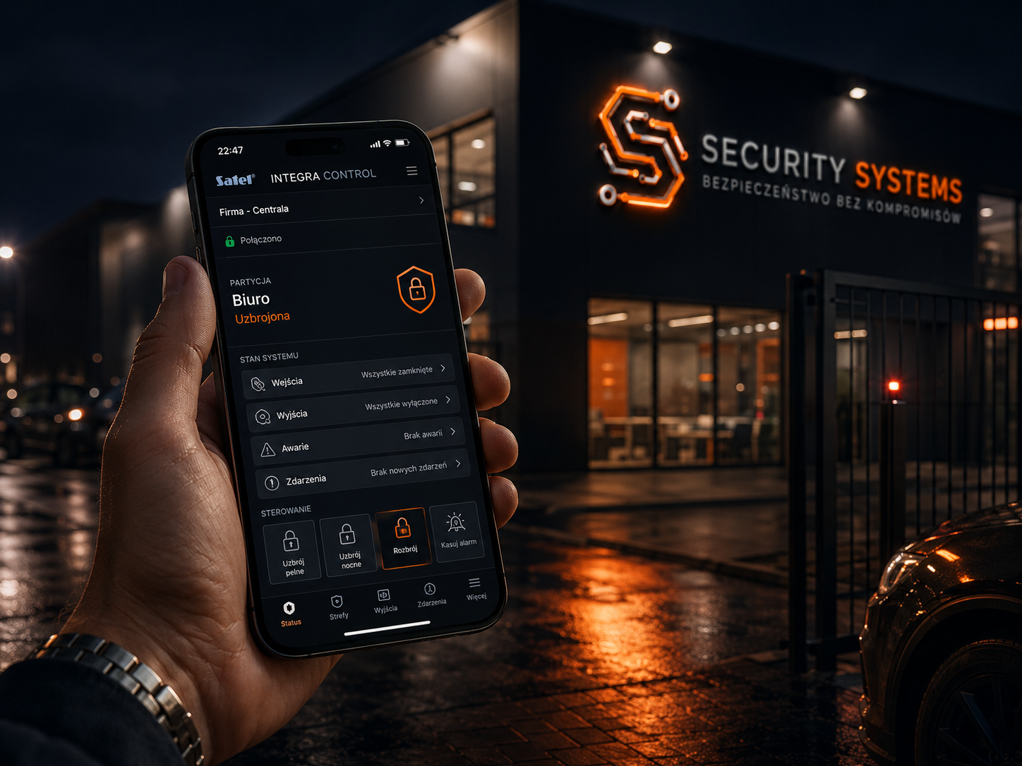 Alarm hybrydowy Satel — system łączący elementy przewodowe i bezprzewodowe Security Systems