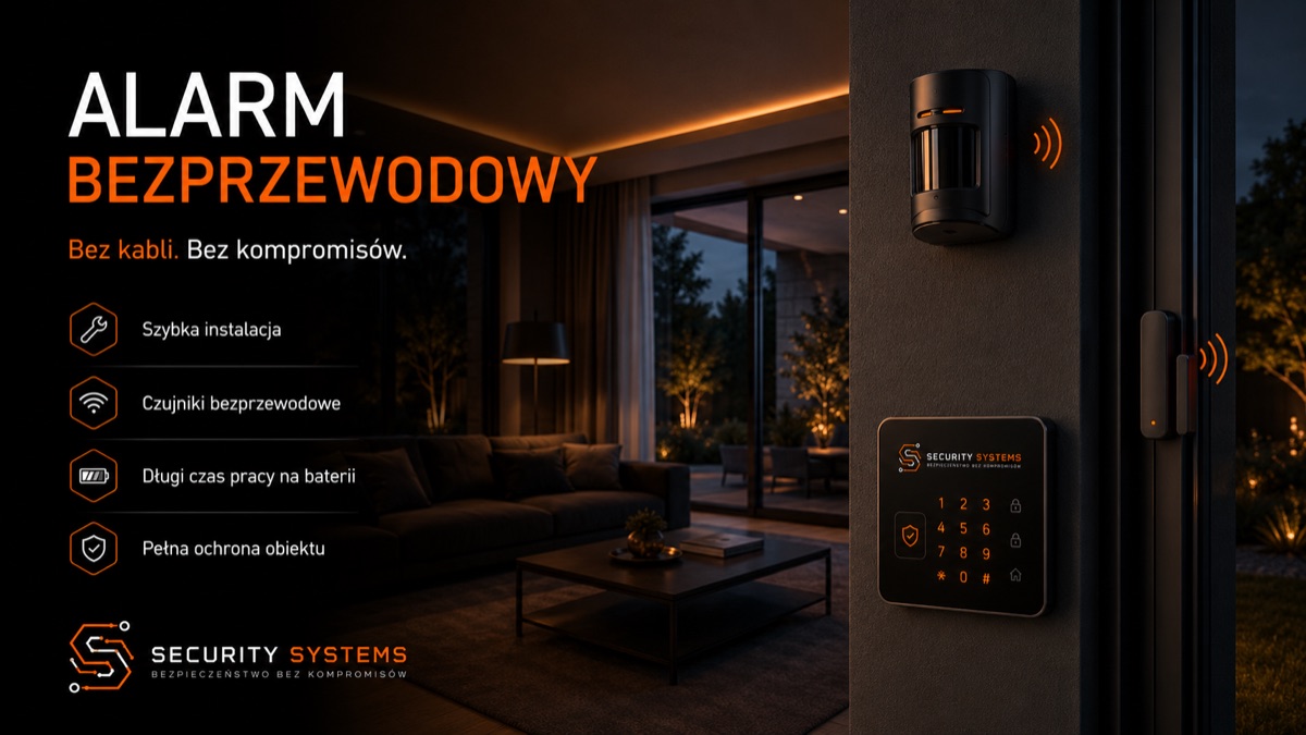 Kiedy warto wybrać alarm bezprzewodowy? — Security Systems