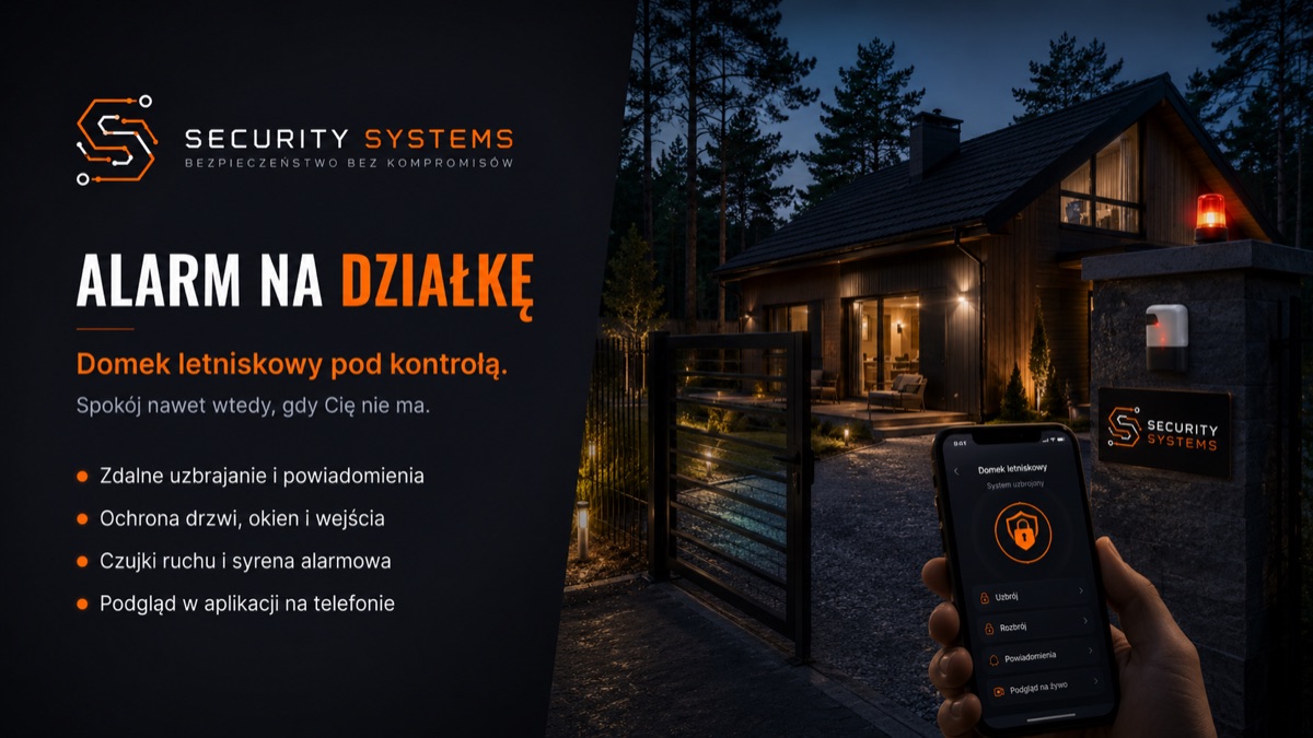 Ochrona gotowego domu bez prac remontowych — Security Systems