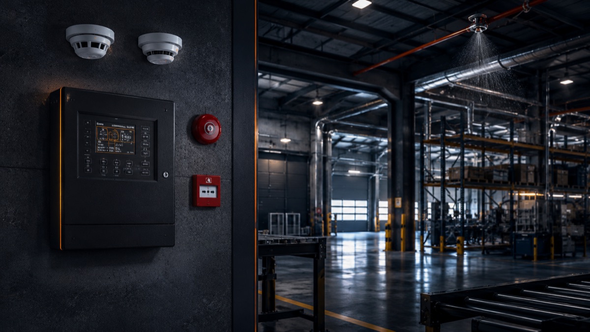 Dom jednorodzinny: alarm wewnątrz, kamery na zewnątrz — Security Systems