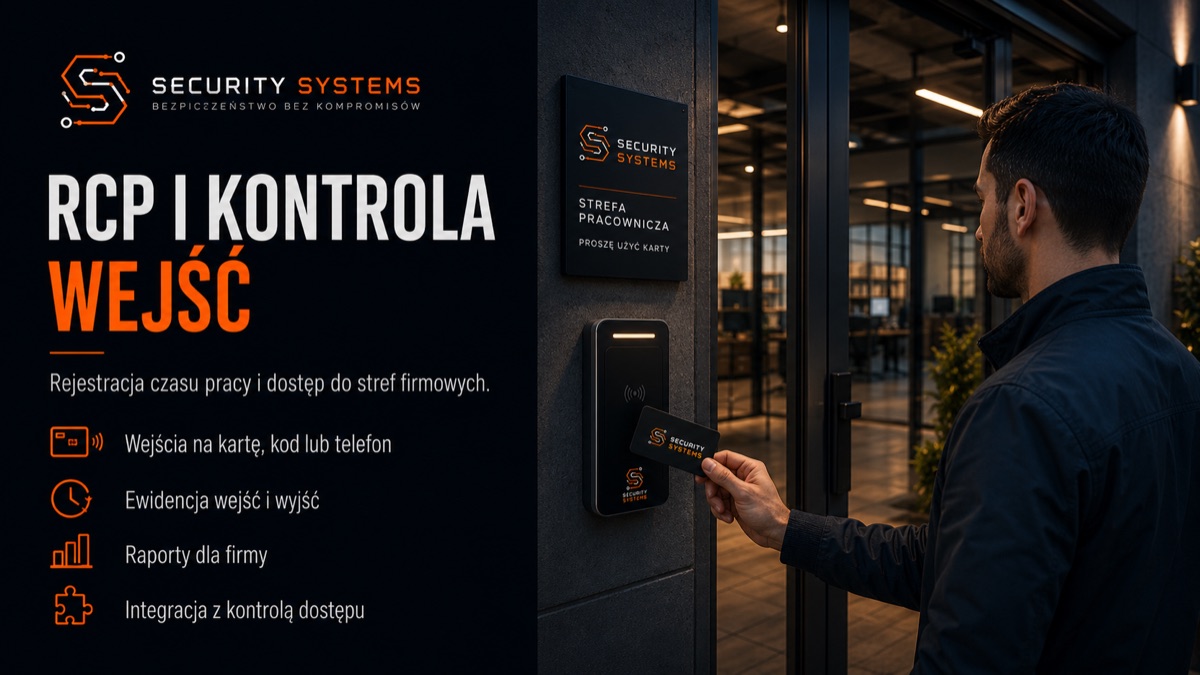 Elementy systemu kontroli dostępu i RCP — Security Systems