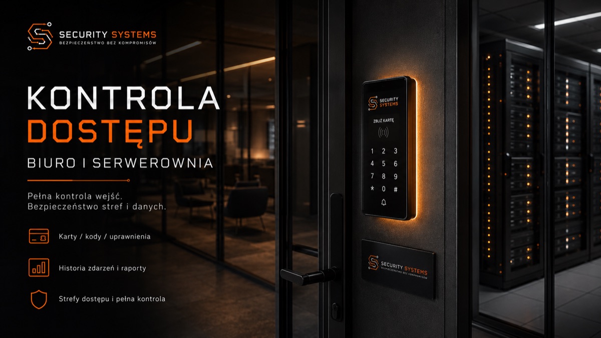 Kontrola dostępu i RCP dopasowane do firmy — Security Systems
