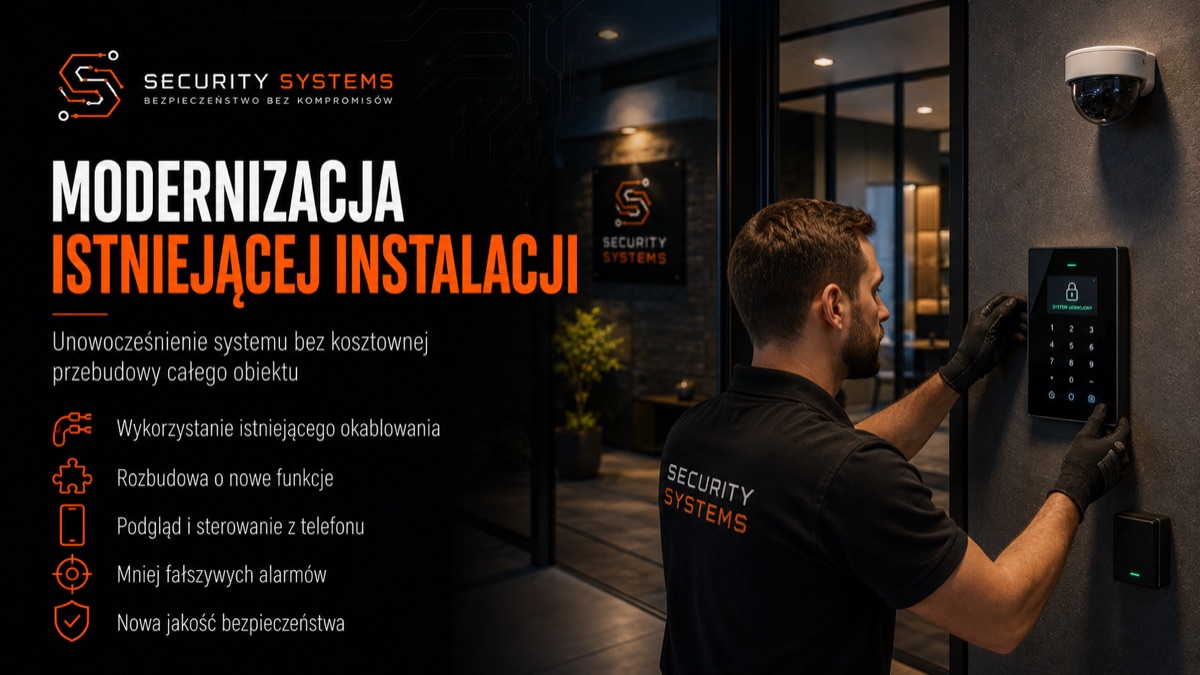 Serwis i modernizacja różnych systemów bezpieczeństwa — Security Systems