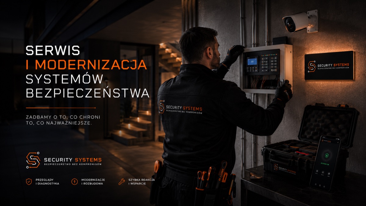 Serwis, który traktujemy jak nowy montaż — Security Systems