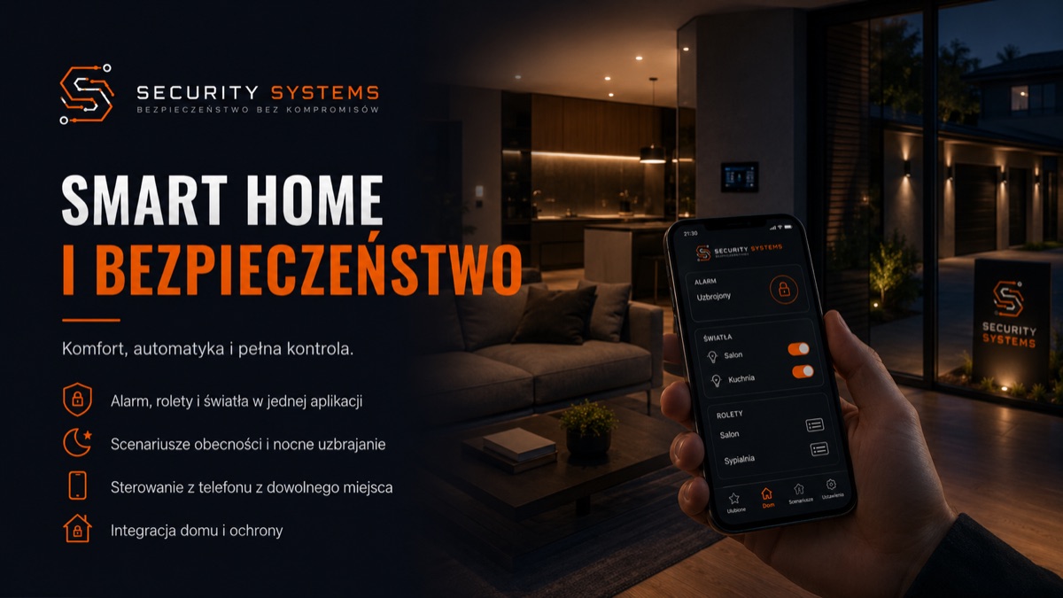 Funkcje systemu Smart Home — Security Systems