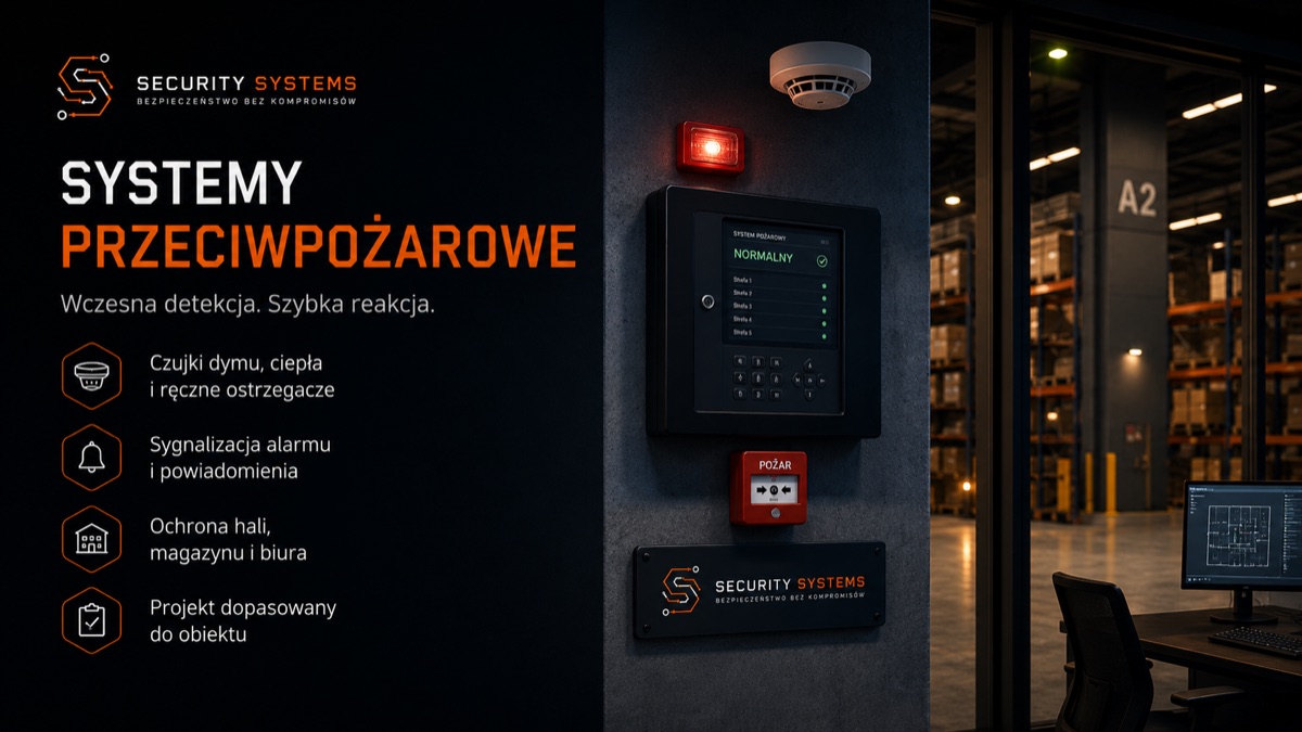 Elementy systemu sygnalizacji pożarowej — Security Systems